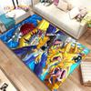 Cartoon Digimon Adventure Area Rug Large,Carpet Rug for Living Room Bedroom Sofa Doormat Decoration, Non-slip Floor Mat Cover 3D
