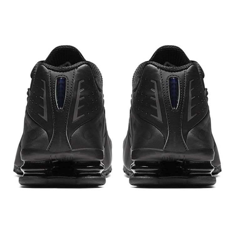 Nike Shox R4 Triple Black Кроссовки унисекс Черно-Черные BV1111