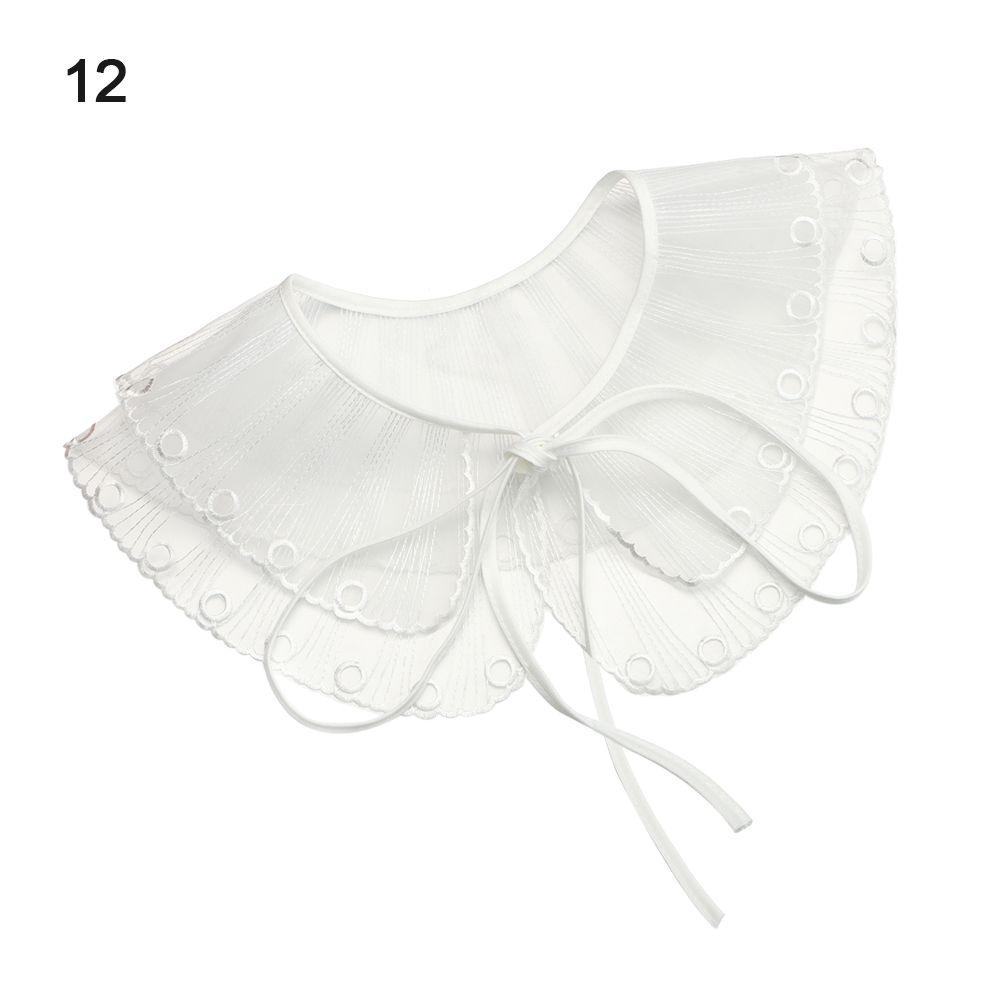 Одежда, шаль, украшение, съемный накладной воротник, лацкан, половина рубашки, кружевной искусственный воротник, мини-накидка