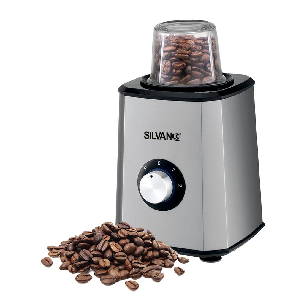 Настольный блендер мощностью 1300 Вт со стеклянной чашей и кофемолкой