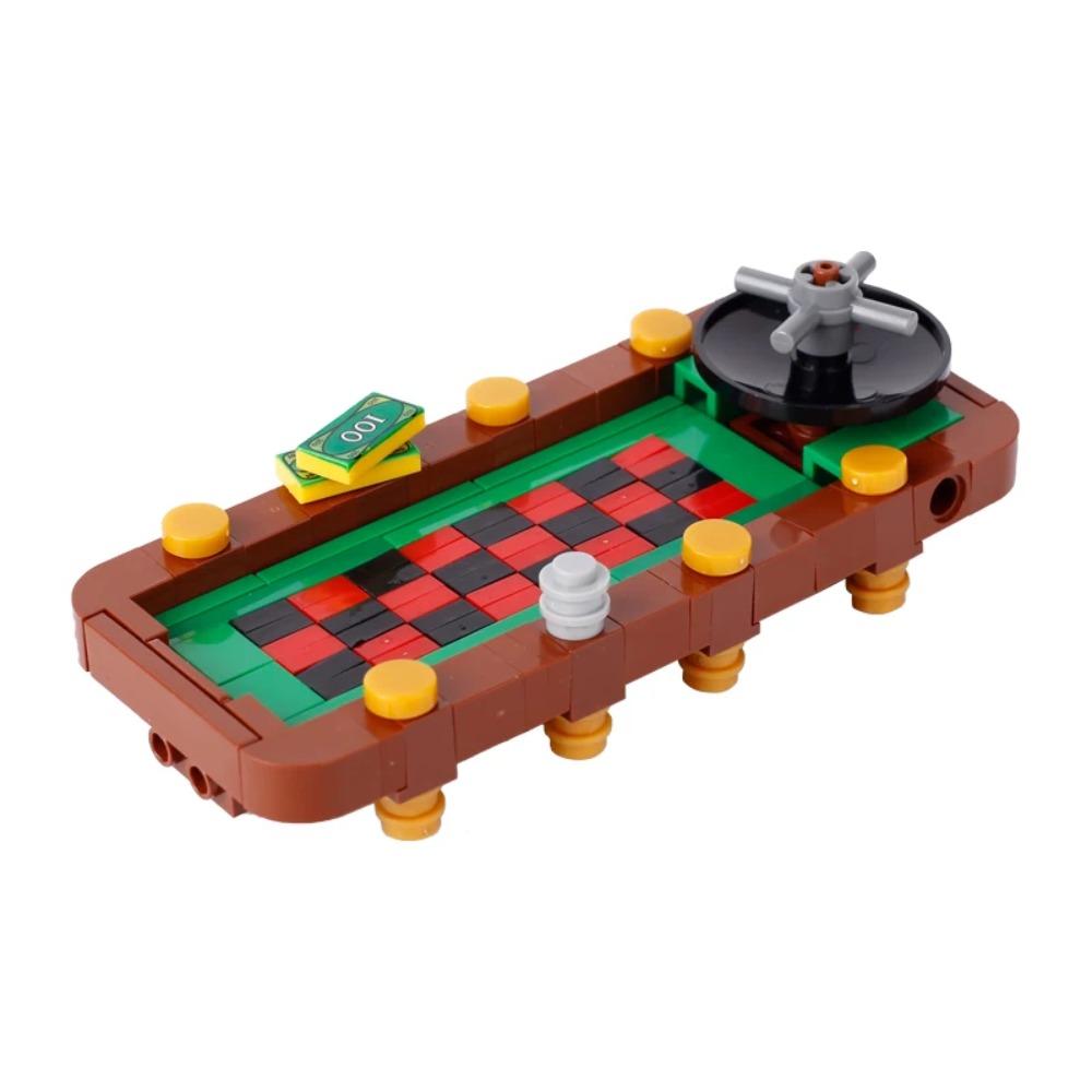 MOC City House Building Block Kitchen Office Bedroom Piano Bed Sofa icebox Lamp Bookshelf Fish Tank Bricks Set Toys