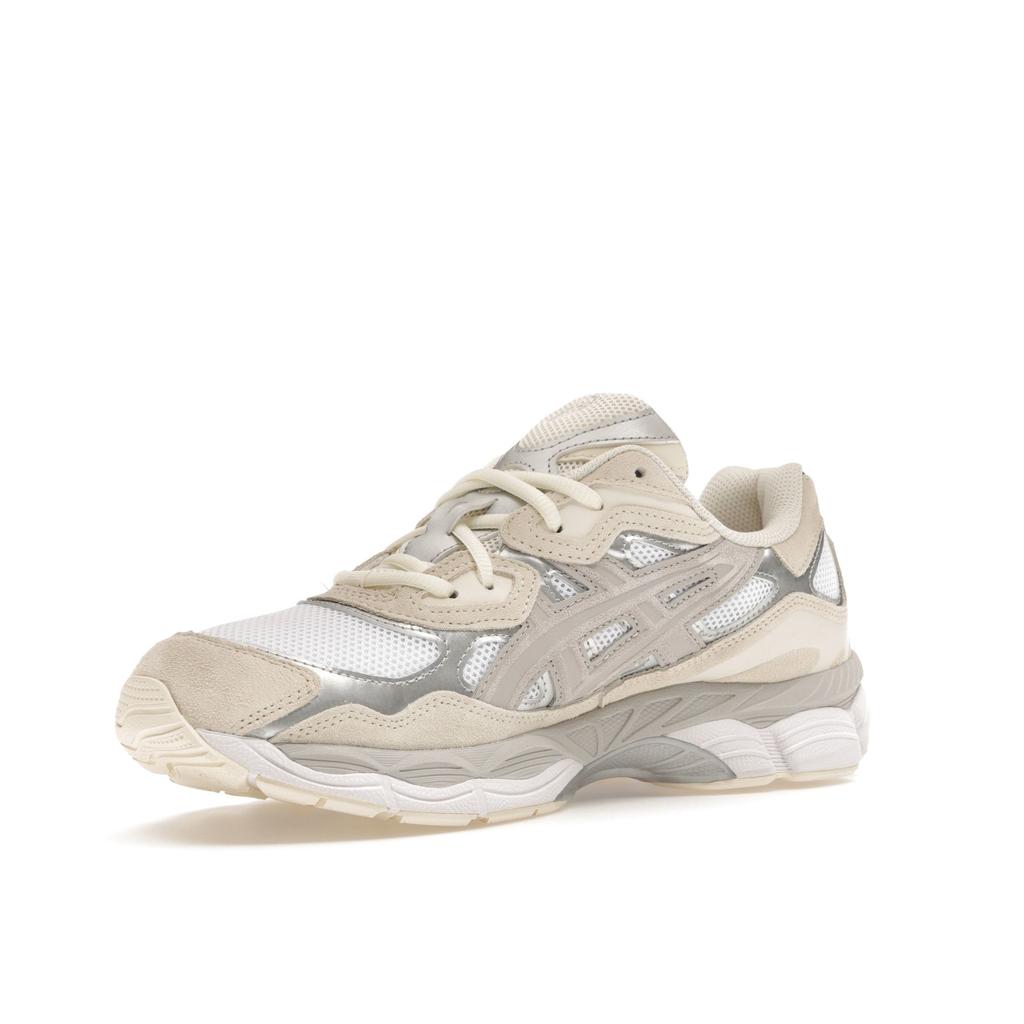 Asics Мужские кроссовки Gel NYC White Oyster Grey кремовые 1201A789-105