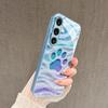 Милые и разноцветные отпечатки лап Изысканный чехол для телефона для Samsung Galaxy S26 S25 S24 S23 S22 FE Ultra Plus Мужчины женщины Встроенное стекло