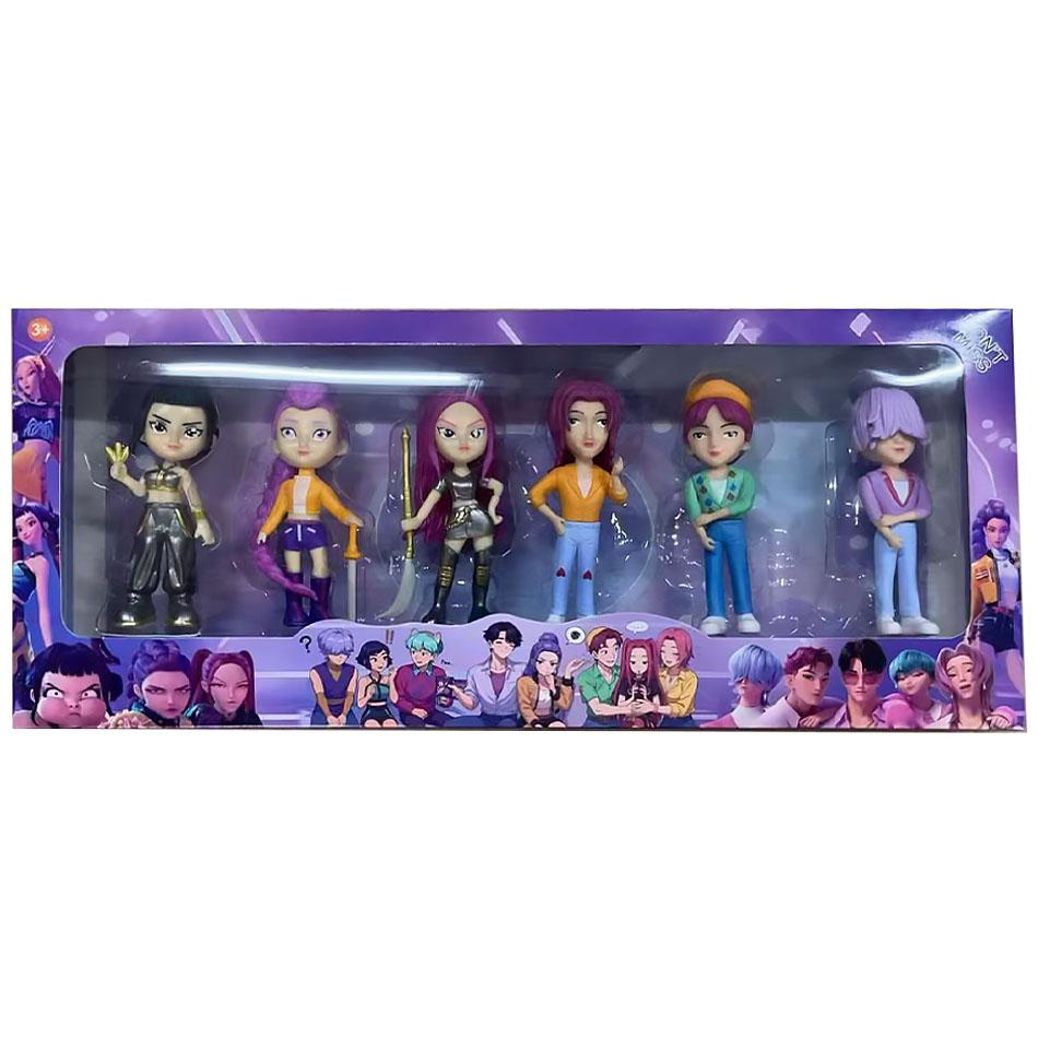 2027 НОВЫЙ K-pop Охотник на демонов Руми Зои Мира аниме поливинилхлорид коллекция персонажей настольные безделушки Детский новогодний подарок