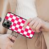 Checkerboard Mustard Yellow Magnetic Phone Case For APPLE iPhone 17 Air 16 14 13 12 Pro Max 15 Plus Wireless MagSafe Cover