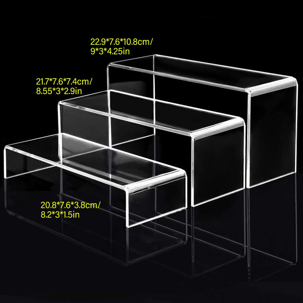 Многоцелевые акриловые подставки Прозрачные демонстрационные платформы Элегантные демонстрационные подставки Быстрая установка для бутиков и выставок
