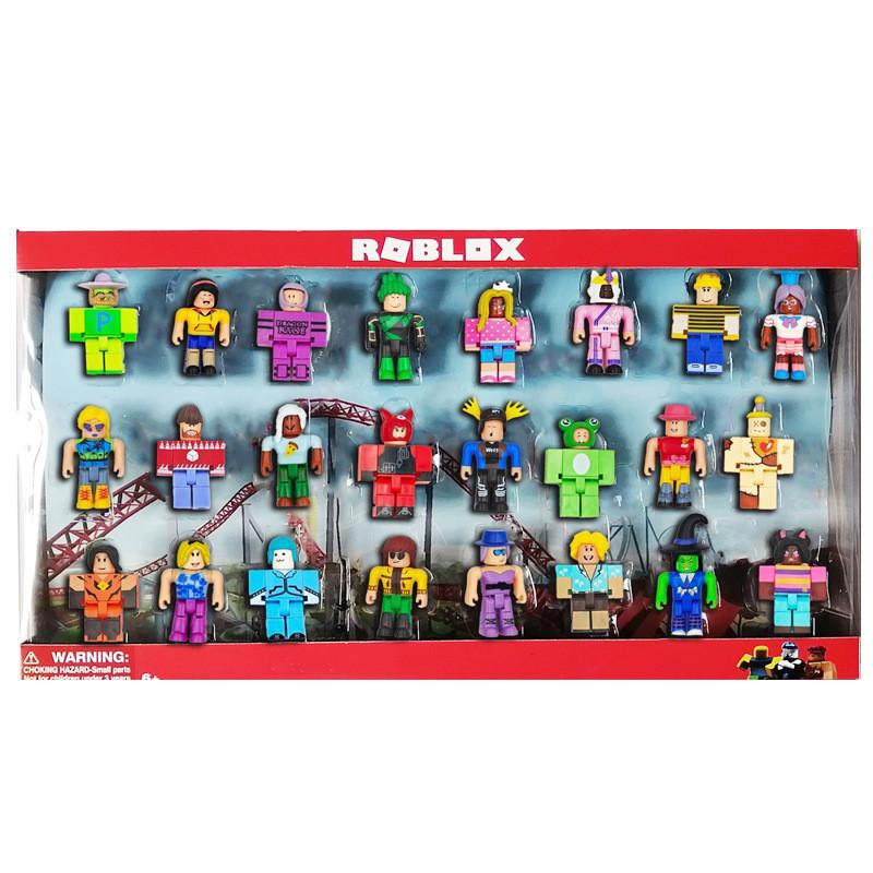 Коллекция Моделей Виртуальных Фигурок Roblox Из Пластика Для Коллекционеров И Детей