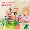 Non-Toxic 42Pcs Diy Flower Garden Building Toys Children Toys Game For Toddlers Educational Preschool Toy Gift Puzzle Creative Toys For Children