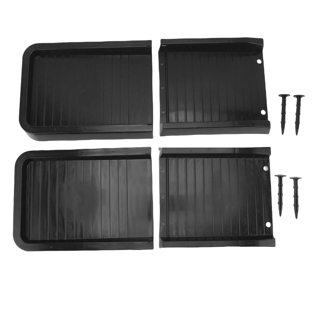 Rain Gutter Downspout Extension Weather Proof PP Rain Gutter Downspout Splash Block for Outdoor