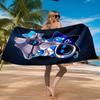 Underwater Adventure Robot Beach Towel Microfiber Beach Towel, Lightweight and Quick-Dry, for Summer Travel, Swimming Pool Fan Birthday Gift