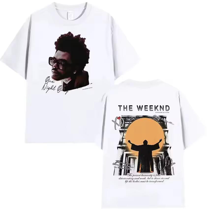 The Weeknd XO Album 2026 Merch Vintage Hip Hop Mens Casual Short Sleeve Comfortable Women And Men T shirt