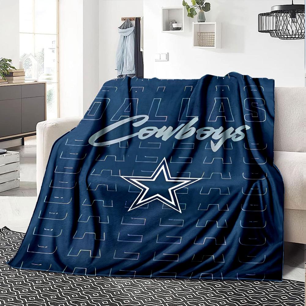 1pc Blanket - Dallas Cowboys Print Design,Lightweight Blanket for Sofa,Bed- Soft &Warm,Gift for All Seasons