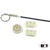 EWR404 Power Window Regulator Repair Set Front Left Door for Land Rover Freelander MK1 L314 LN 1997-2006 3/5 Door LR006372