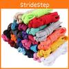 Vibrant Polyester Cotton Flat Shoelaces For Women And Men Sports Or Casual Shoes