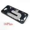 For iPhone 16 Plus Middle Frame Bezel With Volume Power Flex Cable Side Button Chassis Repair Parts