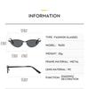 Women's sunglasses men's and women's retro metal cat eye sunglasses