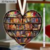 Книжные украшения для рождественской елки, Подарки для книголюбов, Подарки для книголюбов, Женщин, Библиотекаря, Ботана, Читающие акриловые рождественские украшения