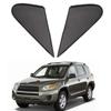 1 пара угловых треугольных чехлов для боковых зеркал автомобиля, черные аксессуары 60117-0R020 60118-0R020 для Toyota RAV4 2009 2010 2011 2012