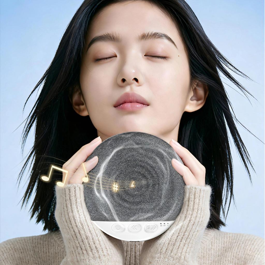 Bluetooth-compatible Under Pillow Machine with White Noise 30/60/90 Min Timer Sleep Speaker Wireless Pillow Speaker
