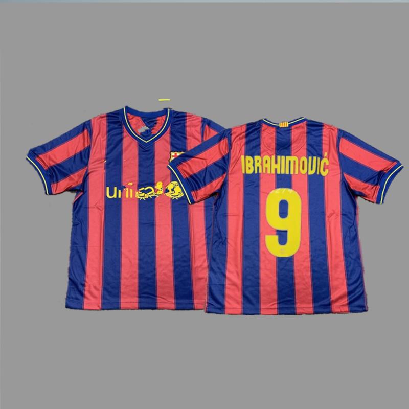 Retro Football Jersey Vintage Soccer Shirt Short Sleeve Sport Tee Unisex Adult Fall Winter