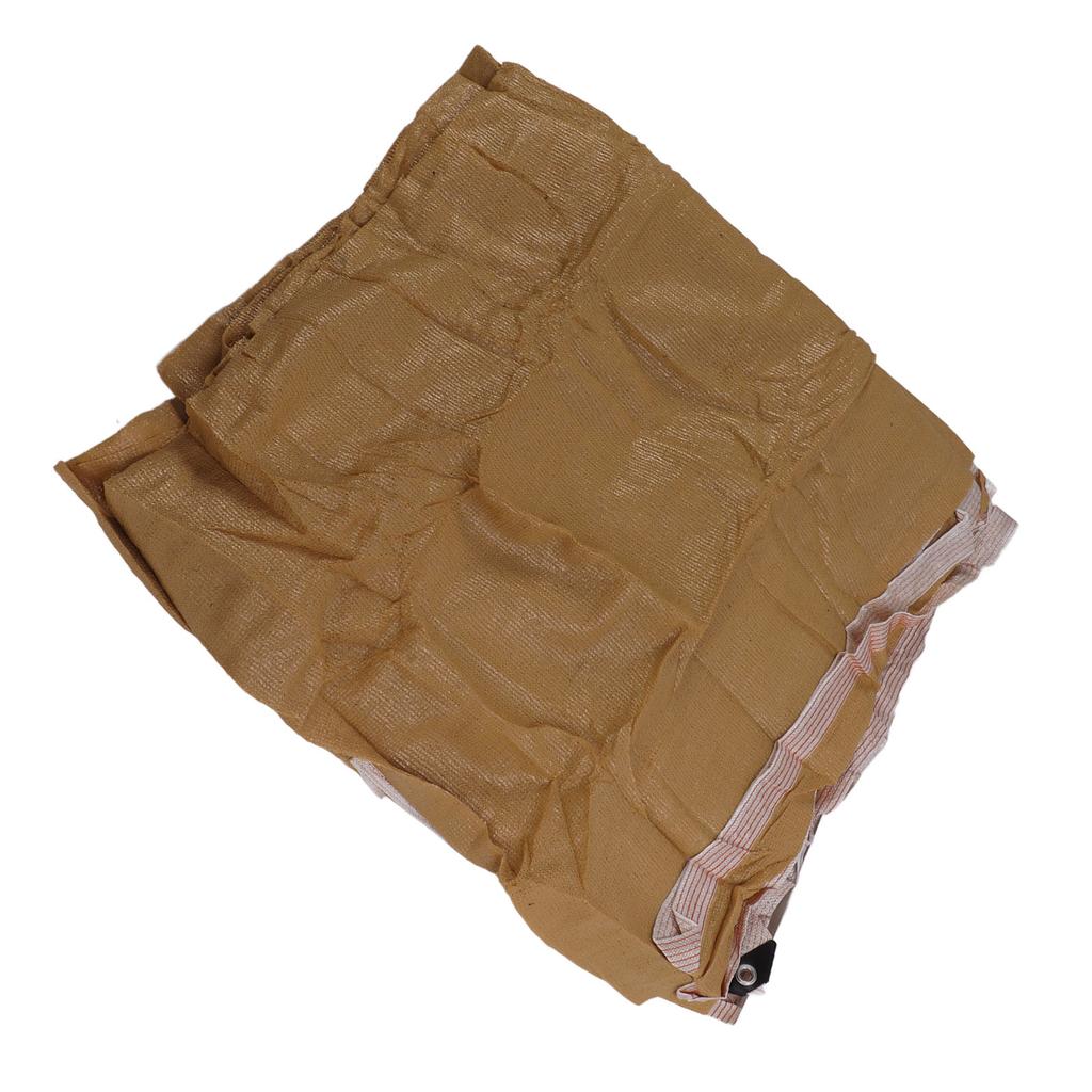 UV Block Shade Sail Thicken Slotting Sun Shade Sail for Villa Courtyard Outdoor Beige