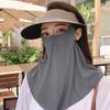 Women's Anti-UV Sunscreen Face Mask Scarf Breathable Ice Silk Half Face Cover Thin Summer Face Cover Mask For Outdoor Cycling