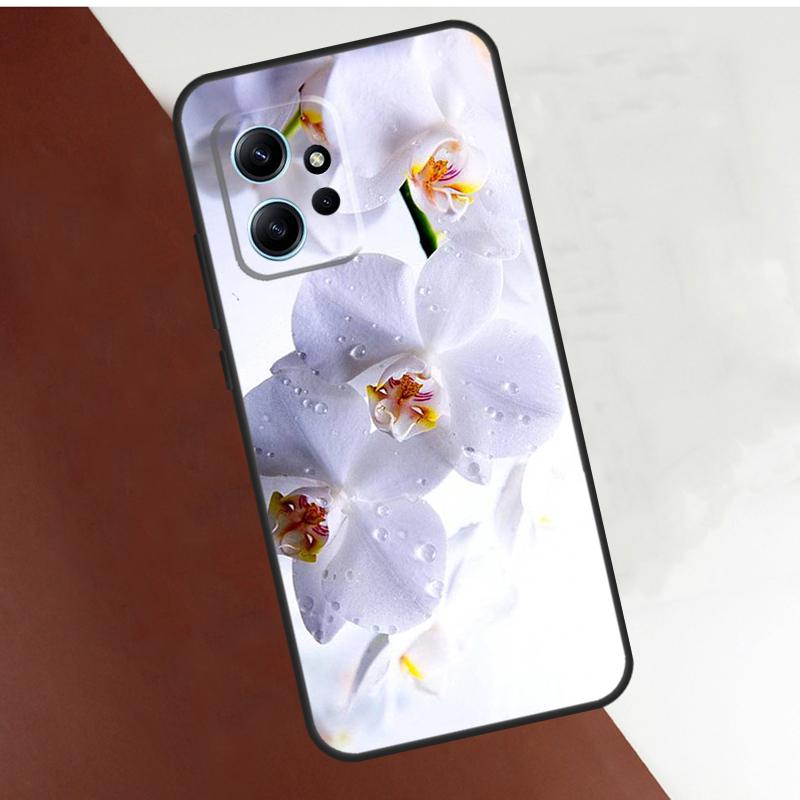Цветной чехол с цветами орхидеи для Xiaomi Redmi Note 13 10 11 12 14 Pro 11S 12S Чехол для Redmi 15C 15 12C 13C 14C 10C