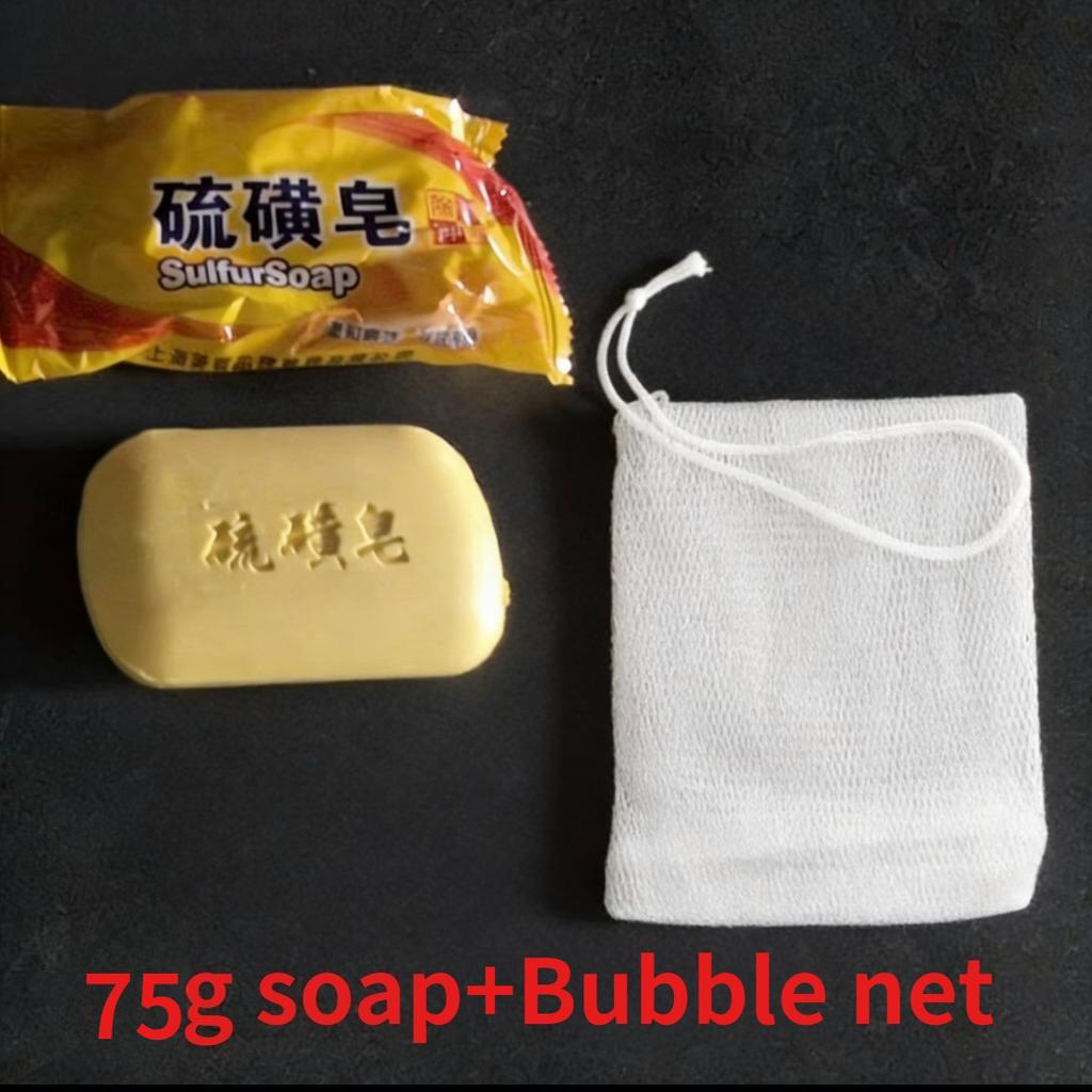 Shang 'an Sulfur Soap for Removing Acne Washing Face and Hair Body Wash Soap and Full-body Cleansing Soap