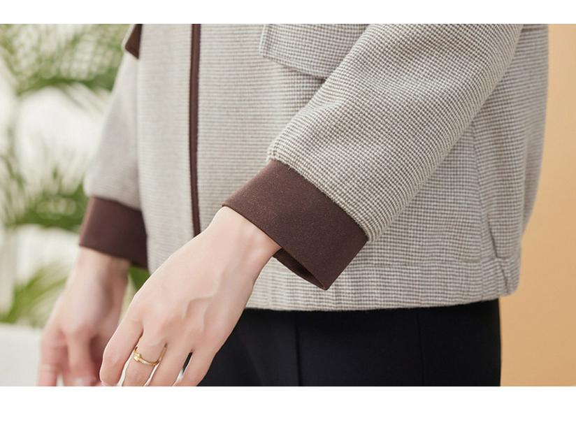 Trendy Autumn Hooded Jacket for Middle-Aged and Elderly Women