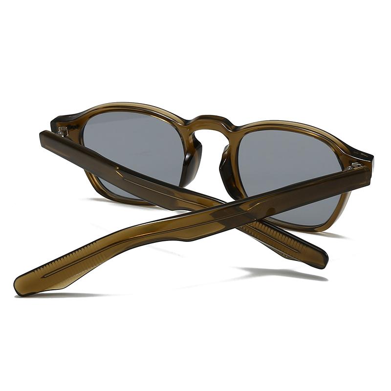 Европейский и американский модный уличный стиль ретро художественные солнцезащитные очки с акриловыми вставками современный шарм солнцезащитные очки 28058