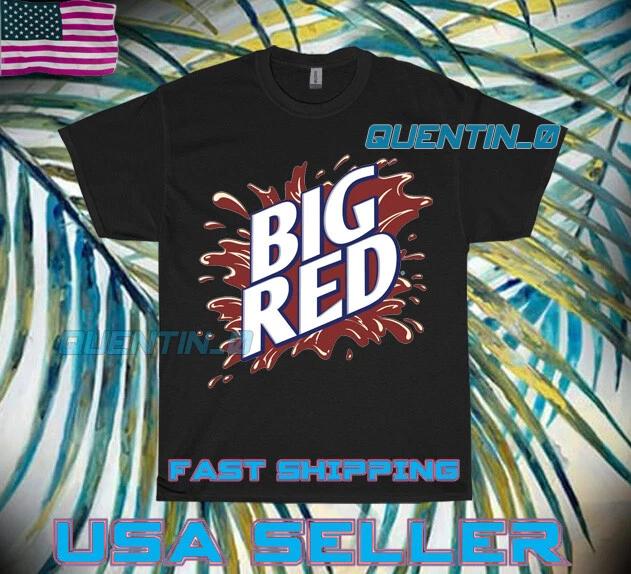 НОВАЯ Футболка PREMIUM RED SODA LOGO Футболка СМЕШНАЯ УНИСЕКС РАЗМЕРЫ ОТ S ДО 5XL