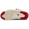 Jordan Air Jordan 4 Поддерживающие Средние Винтажные Баскетбольные Кроссовки Женские Бело-Красные HV0823-108