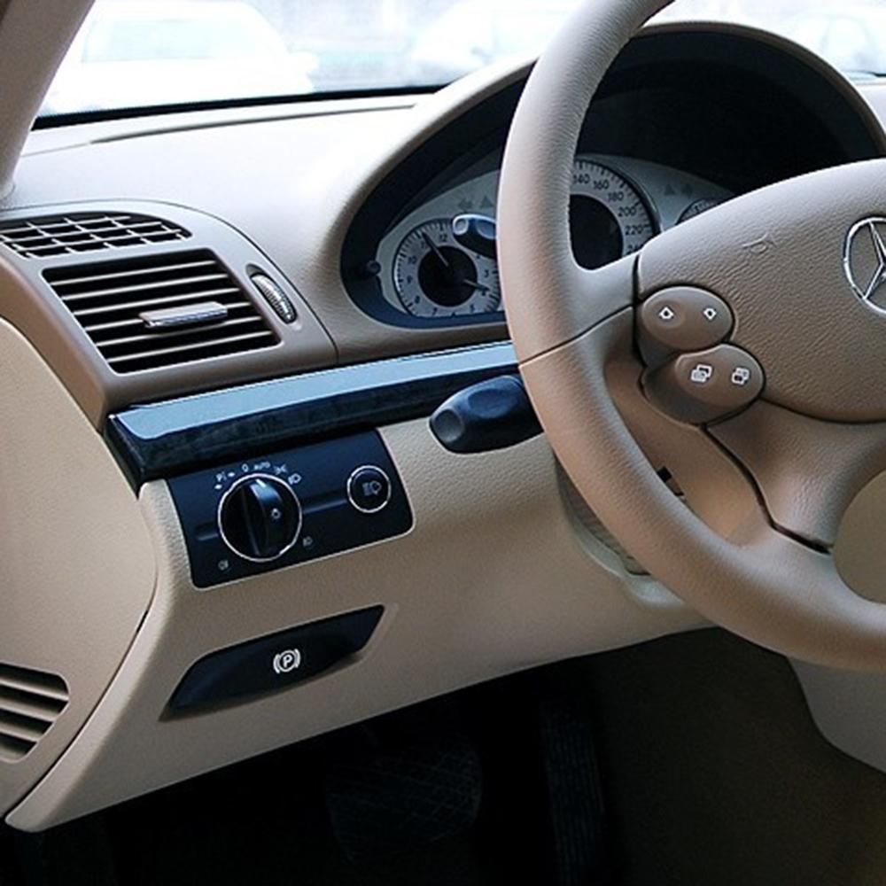 LHD передняя панель автомобиля, переключатель фар, крышка, накладка, замена для Mercedes Benz W211 E Class E320 E350 E550