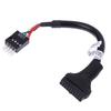 Usb 3.0 20-Pin Male To Usb 2.0 9-Pin Motherboard Header Female Adapter Cable