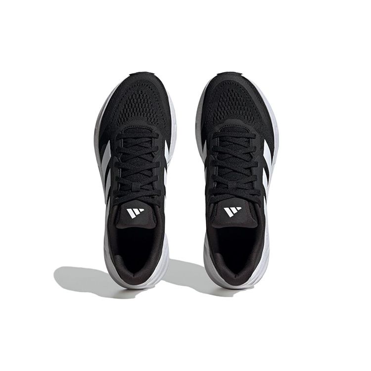 Adidas Questar 2 Black White Мужские кроссовки Core-Black Cloud-White Carbon IF2229