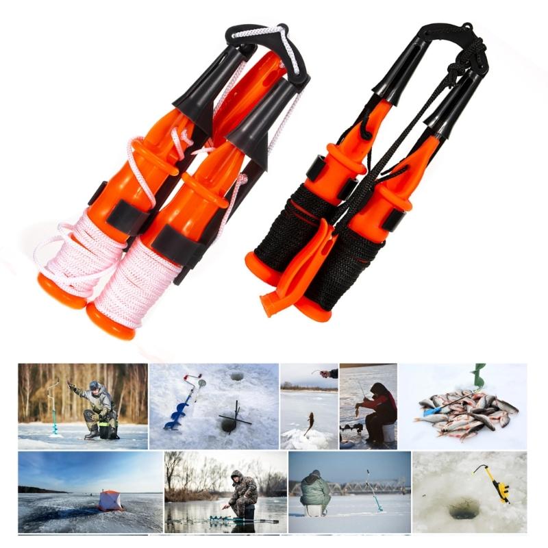 Легкое портативное снаряжение для выживания Зимний инструмент для рыбалки на открытом воздухе для легкого обнаружения в диких условиях