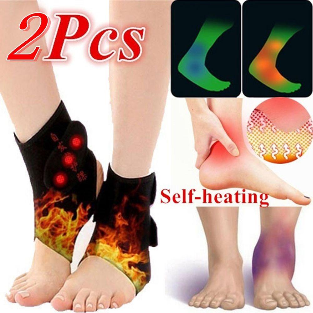 Adjustable Magnetic Therapy Arthritis Health Care Brace Wrap Belt Ankle Support Protector Foot Pad