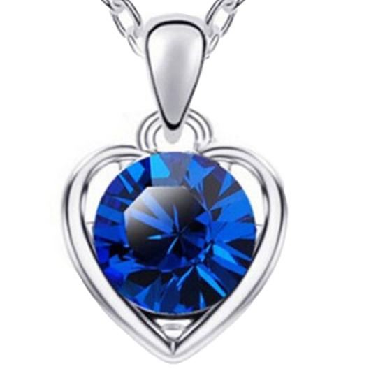 4 шт./компл. комплект свадебных украшений, винтажный блестящий привлекательный искусственный кристалл, ожерелье с сердечком любви, серьги, кольцо