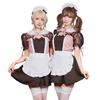 Clearstone Cosplay Halloween Strawberry Chocolat Maid Brown Women's
