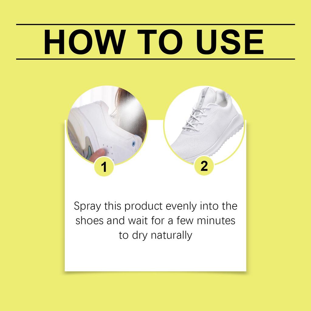 Shoe Deodorant Spray, Stinky Foot And Foot Spray, Shoes And Socks Deodorant Spray Deodorant Freshening Spray,100ML