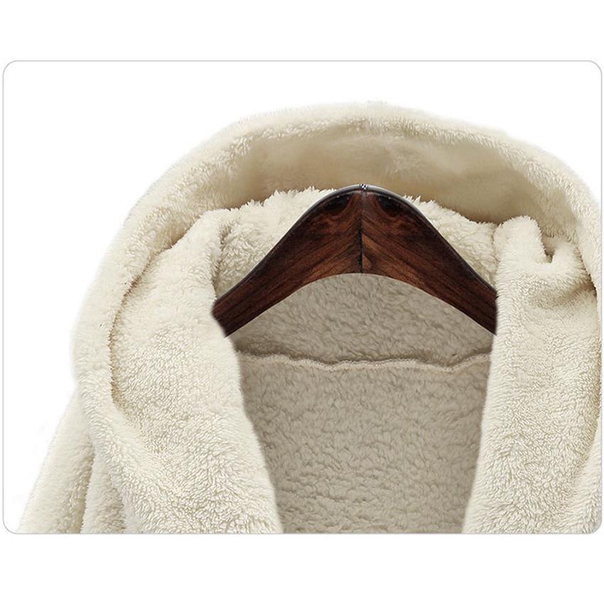 Женский топ осенне-зимнего сплошного цвета с длинными рукавами и капюшоном, свободное плюшевое бархатное пальто, женский топ-тренд