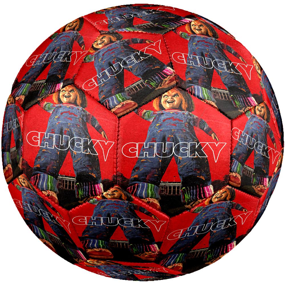 Chucky Theme Size 5 Soccer Ball, Suitable for Both Indoor and Outdoor Matches, a Gift Suitable for Everyone.