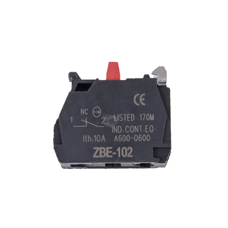 Button Switch Contact Block Base Zbe-101 No / Zbe-102 Nc For Xb4/Xb5