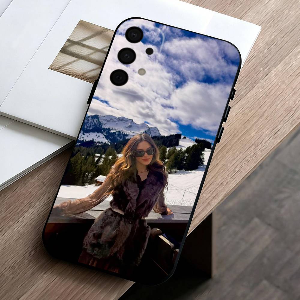 Чехол для телефона 'Снежная принцесса E-Eileen G-Gu' для Samsung Galaxy A73, A72, A71, A70, A53, A52, A51, Другие, Мягкий черный корпус