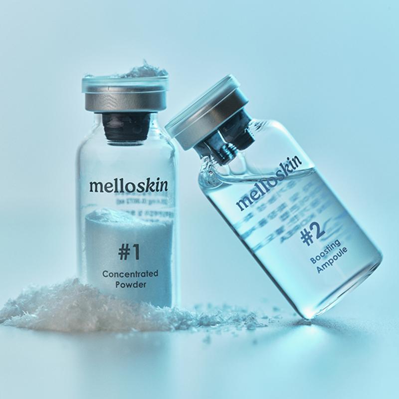 Ампула Meloskin Glutathione Shot (Концентрированный порошок 205,4 мг + Бустер-ампула 15 мл) x 2 шт., 1 комплект (4-недельный запас), 30 г, 1 шт.