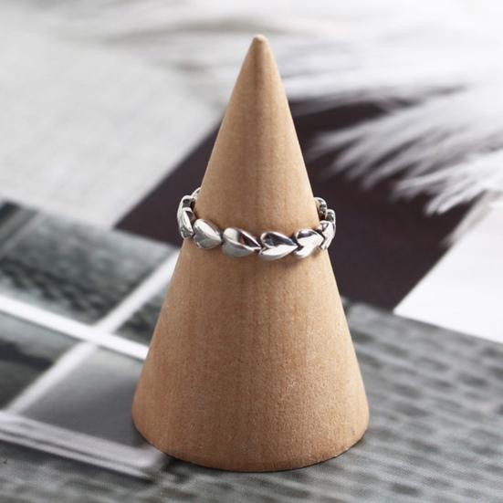 Кольцо на палец, элегантное подарочное, неаллергическое, блестящее, женское кольцо с сердцем любви, модные украшения