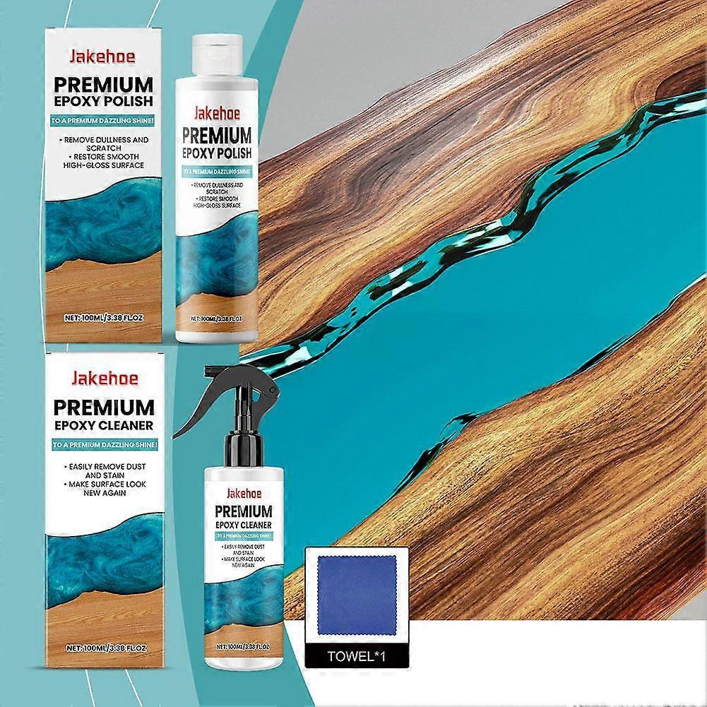 Resin Polishing Kit Multifunction Epoxy Polish Remove Scratches Polish Compound
