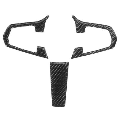 Комплект из 3 предметов Отделка рулевого колеса из углеродного волокна для 5 серии G30