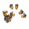 10Pcs Motorcycle M6 6mm Fairing Bolts Kit Spire Speed Fastener Clip Screw Nut