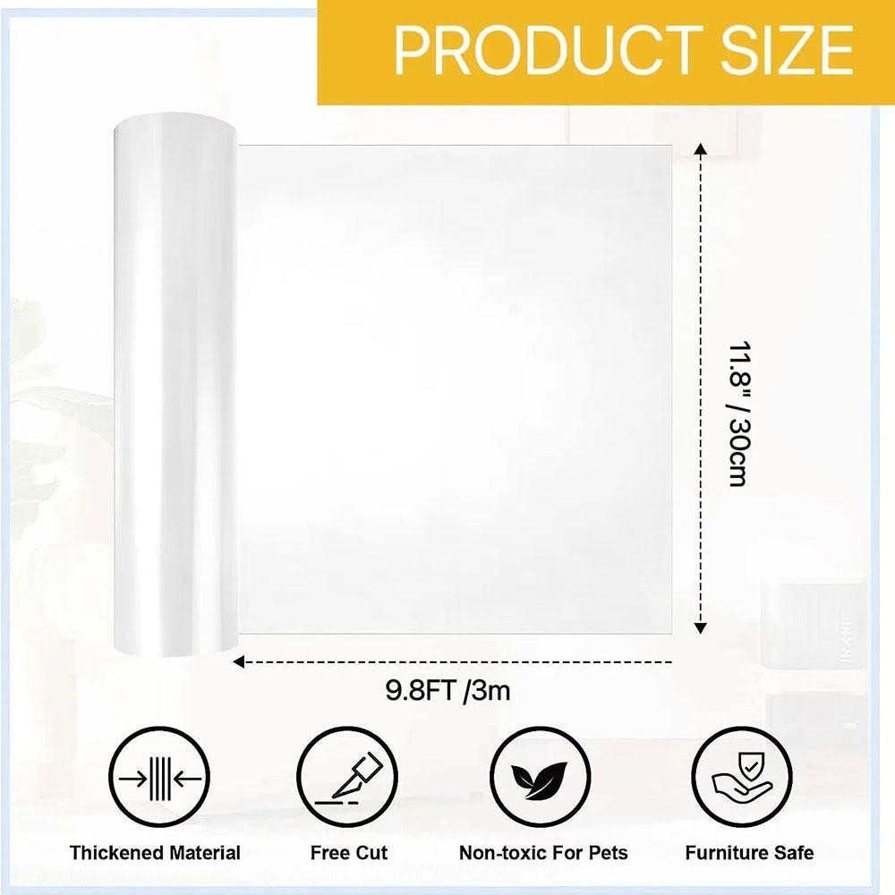 1 рулон, лента для защиты от царапин, ПВХ, прозрачные защитные накладки для дивана, наклейки для дивана, дивана